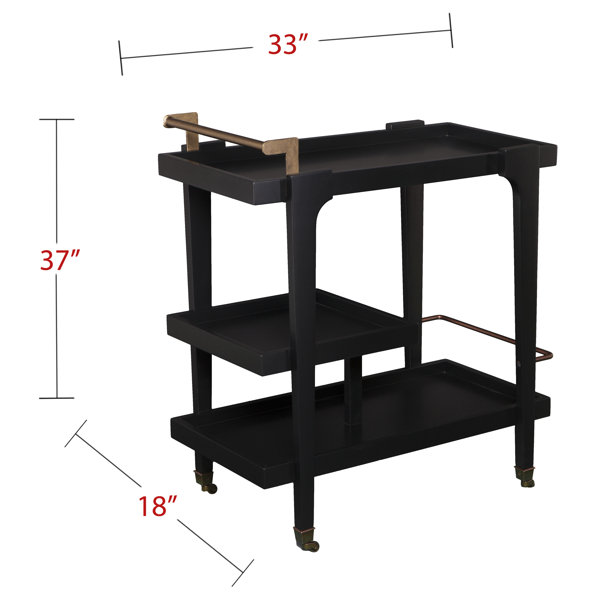 AllModern Duron Bar Cart & Reviews | Wayfair